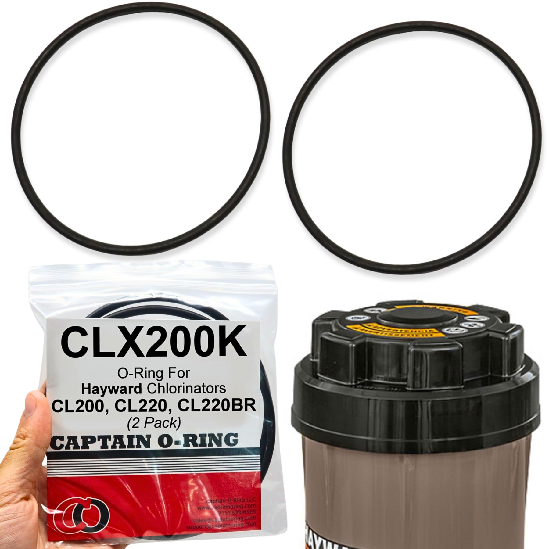 clover0519-MRKK　0728 Amazon.com: Captain O-Ring – Replacement CLX200K O-Ring for